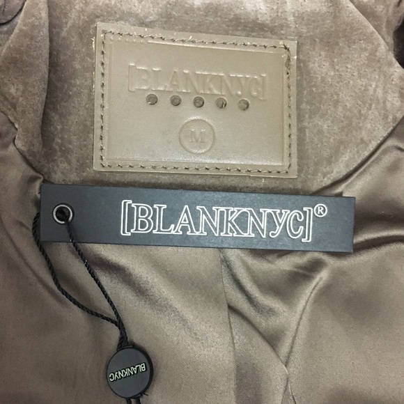 Blank NYC Midnight Toker Suede Leather Jacket - Picture 10 of 13